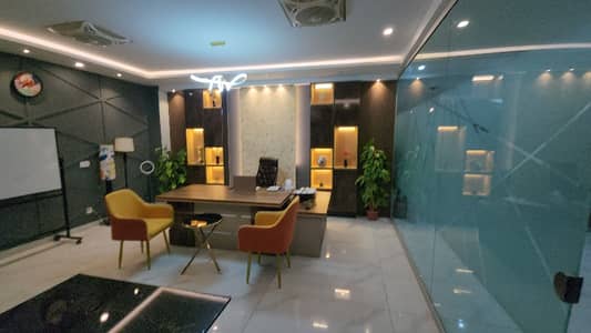 1 Kanal Fully Furnished Floor For Rent L Block Johar Town Lahore