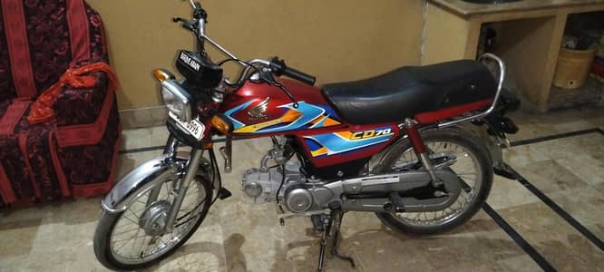 Honda CD 70 2025/2026 Model | Original Paint | Excellent Condition