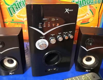 X-Bass sound system just like new. just open box open repair nahi Hy