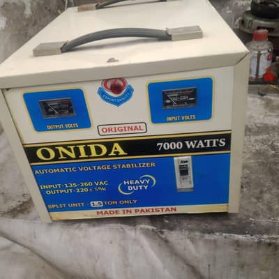 onida stabilizer 7000 watt