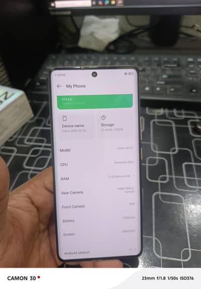 Infinix Zero 30 5g read add
