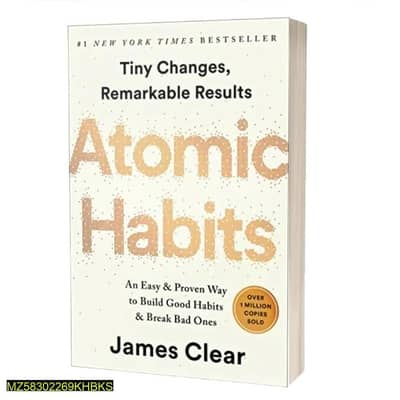 the atomic habits book. whow teach you what to talk iright in a stiuat