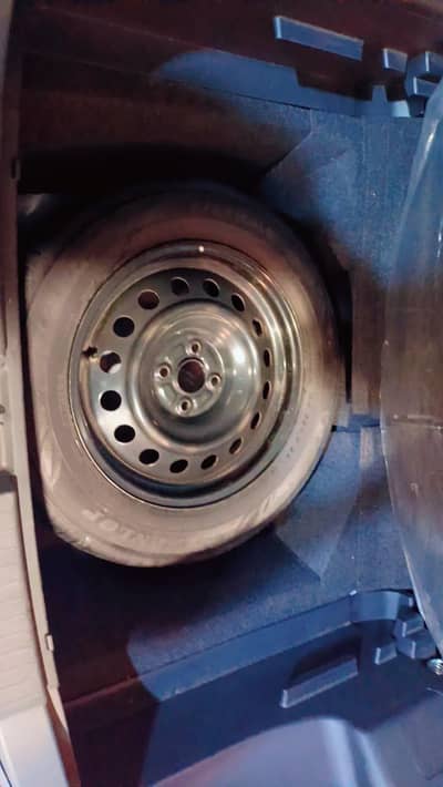 Toyota raize spare tyre