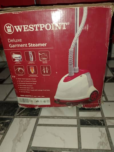 Brand, westpoint Deluxe garment steamer