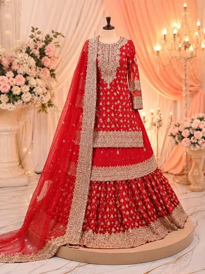 bridal lehnga available