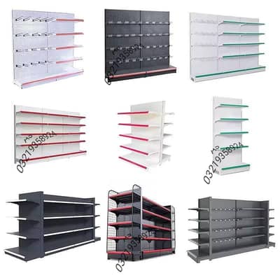 Racks/Display racks/Bakery Counter/Trolly & Buckets/Pharmacy racks