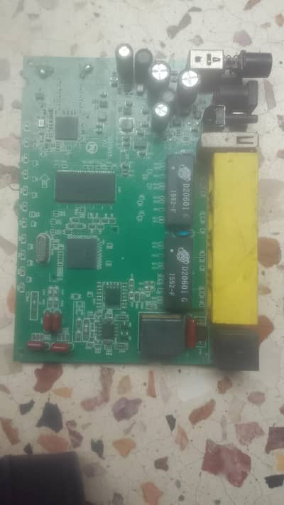 ADSL Router PCB 4port with casing with shahdra