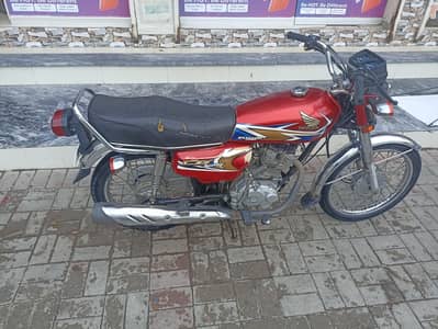 Honda CG 125 2020 red
