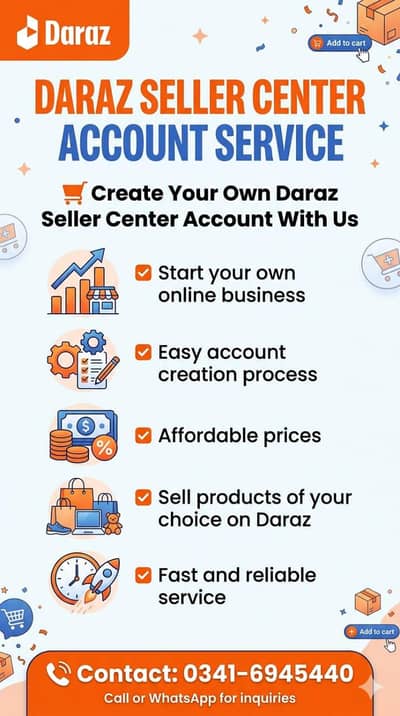 Create your own drazz Seller account From us