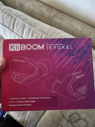 Kii boom evoke iem