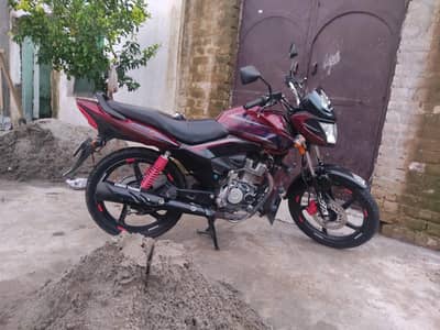 CB125 2021 model reg Islamabad numbr.