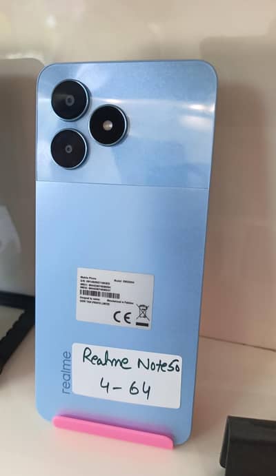 Realme Note 50 in fresh condition for sale only seriousl Buyers contac