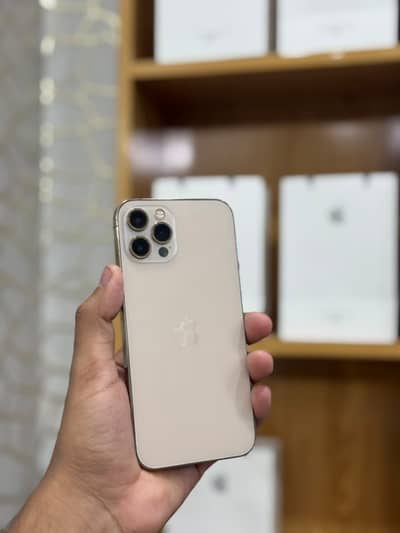 iPhone 12 Pro 128GB  PTA – Gold – 85% Battery