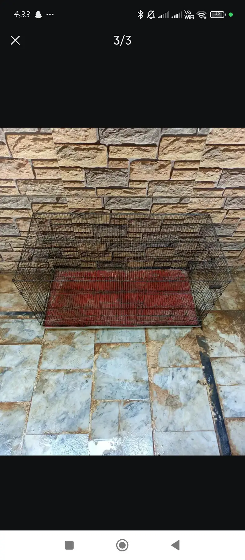 2portions Foldable cage for sale — photo 3