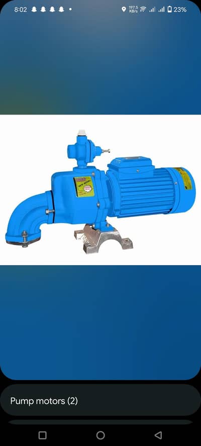 Used Dual-Ampere Water Pump – For Sale