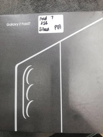 Samsung Mobile Z Fold 7 Silver 256gb 9Official pta Boxpack Nonactive