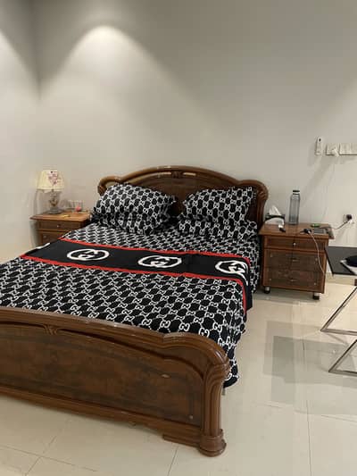 Wooden Italian Bed Set