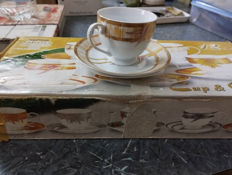 Crockery three sets 0