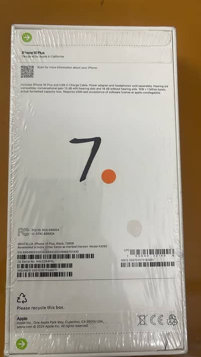 Apple iPhone 16 Plus