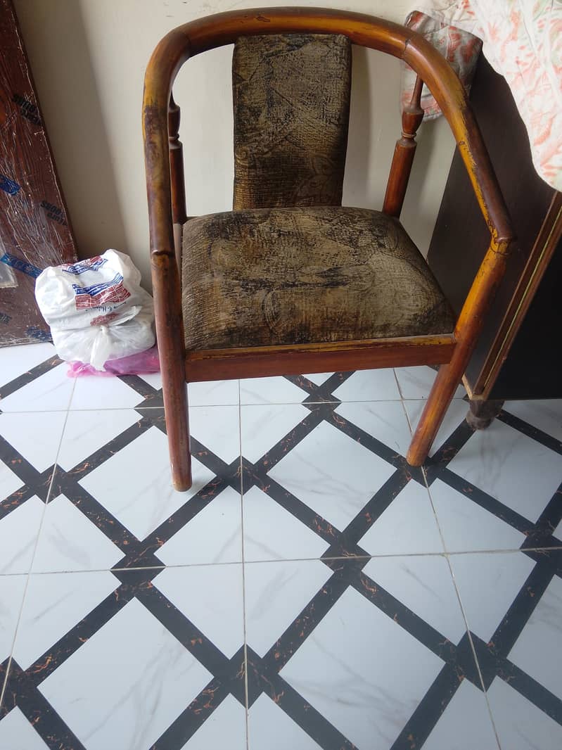 wood sofa set 2