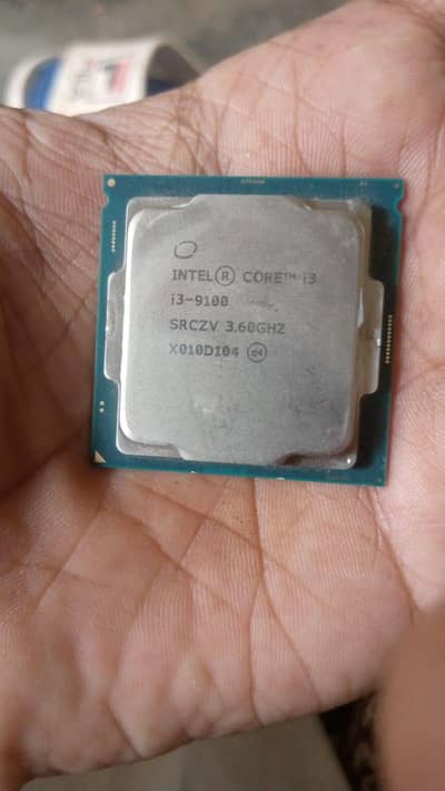 Intel Core i3 9th Generation 9100 Processor.