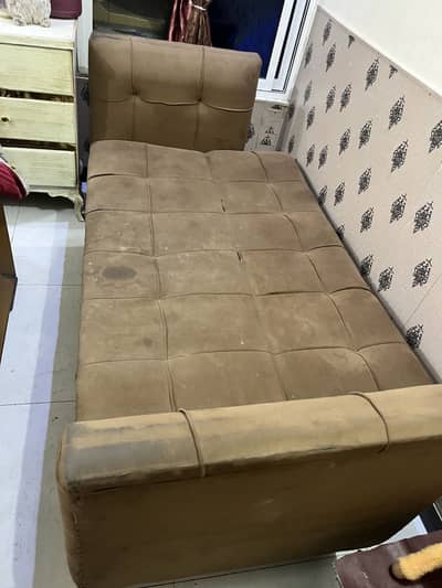 Sofa combed