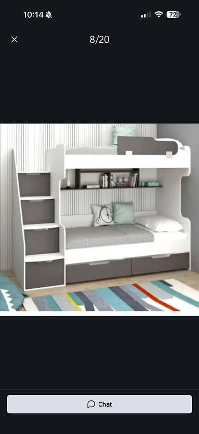 Bunk bed | Kid wooden bunker bed | Baby bed | Double bed | Triple bed