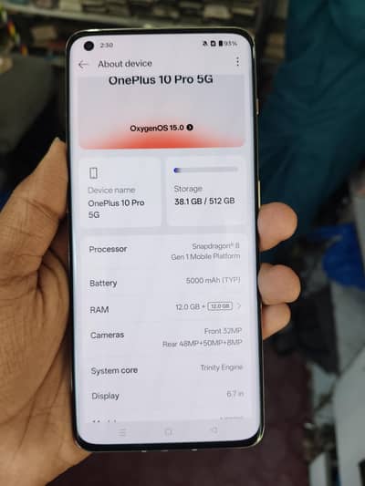 One Plus 10 Pro