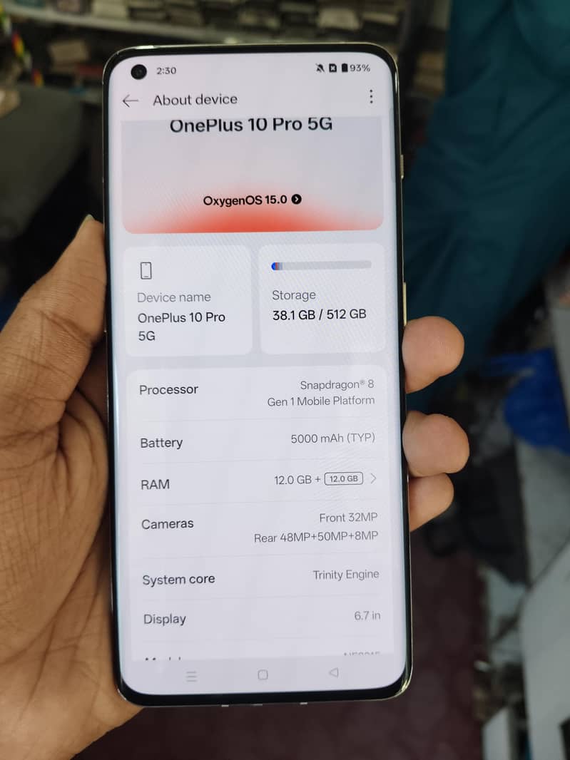 One Plus 10 Pro 0