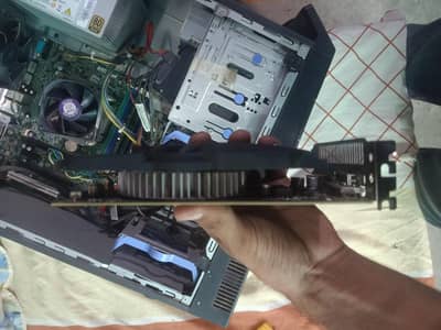 asus GTX 1050 ti 4gb singal fan hibreed card ha