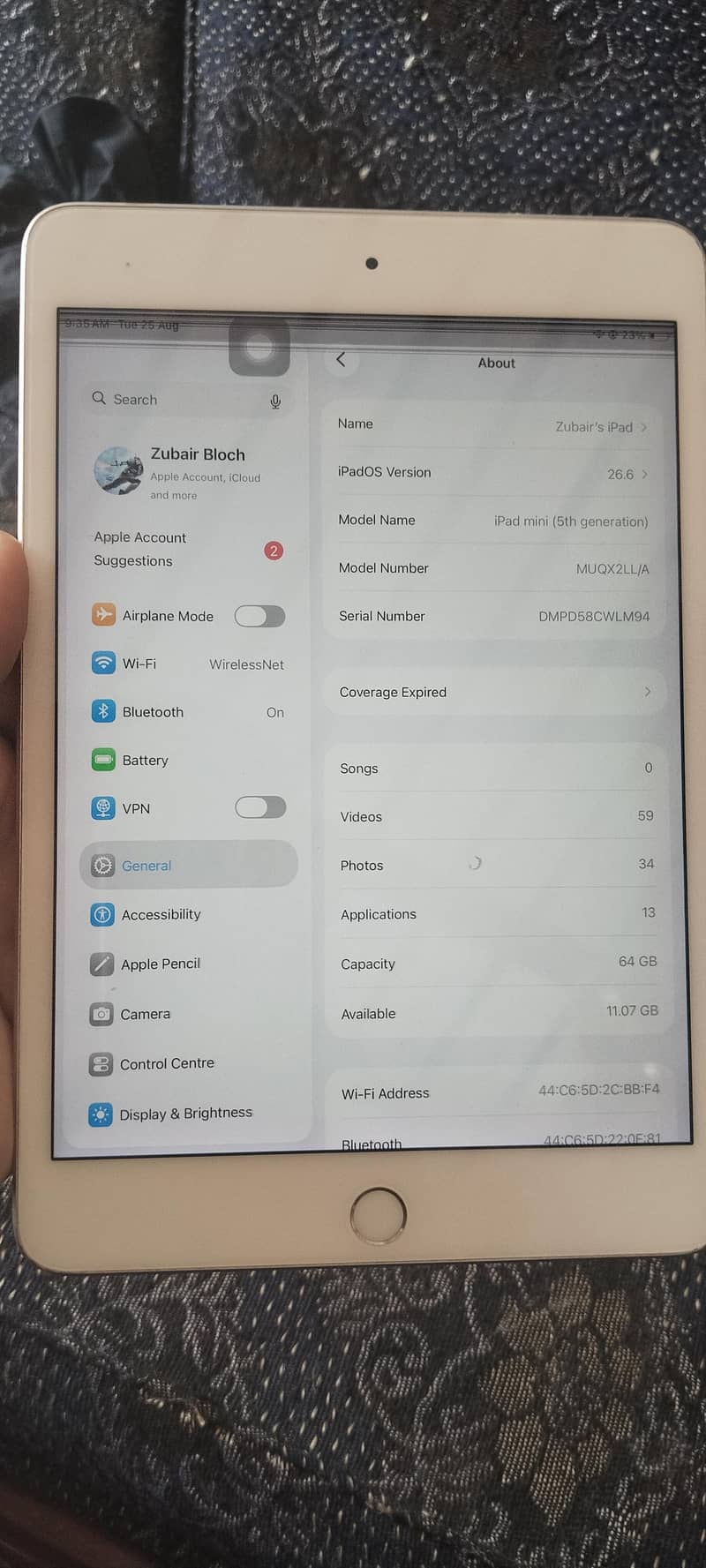 ipad mini 5 64GB 2