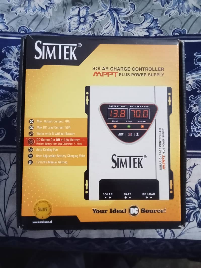 simtek mppt solar charge controller dc king model 0