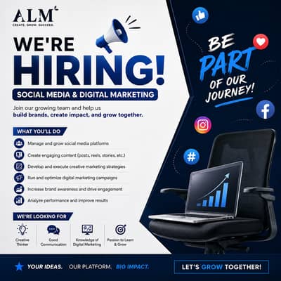 We are hiring male and female staff for office work
