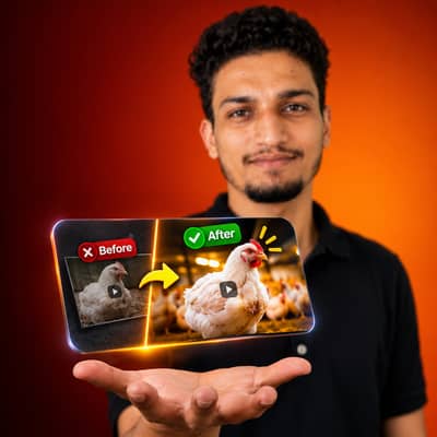 Thumbnail Designer service (get higher CTR)