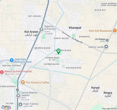 1 Kanal Residential Possession Lda Approved Plot For Sale In Chinar Bagh