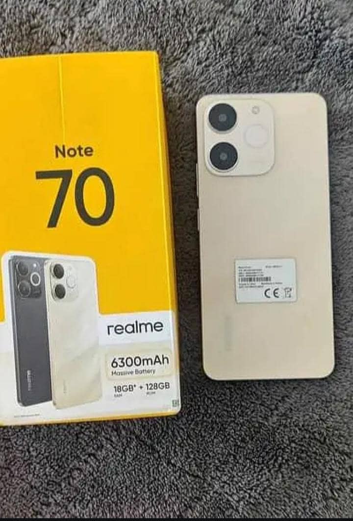 Realme note 70 4