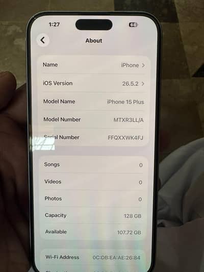 Apple iPhone 15 plus