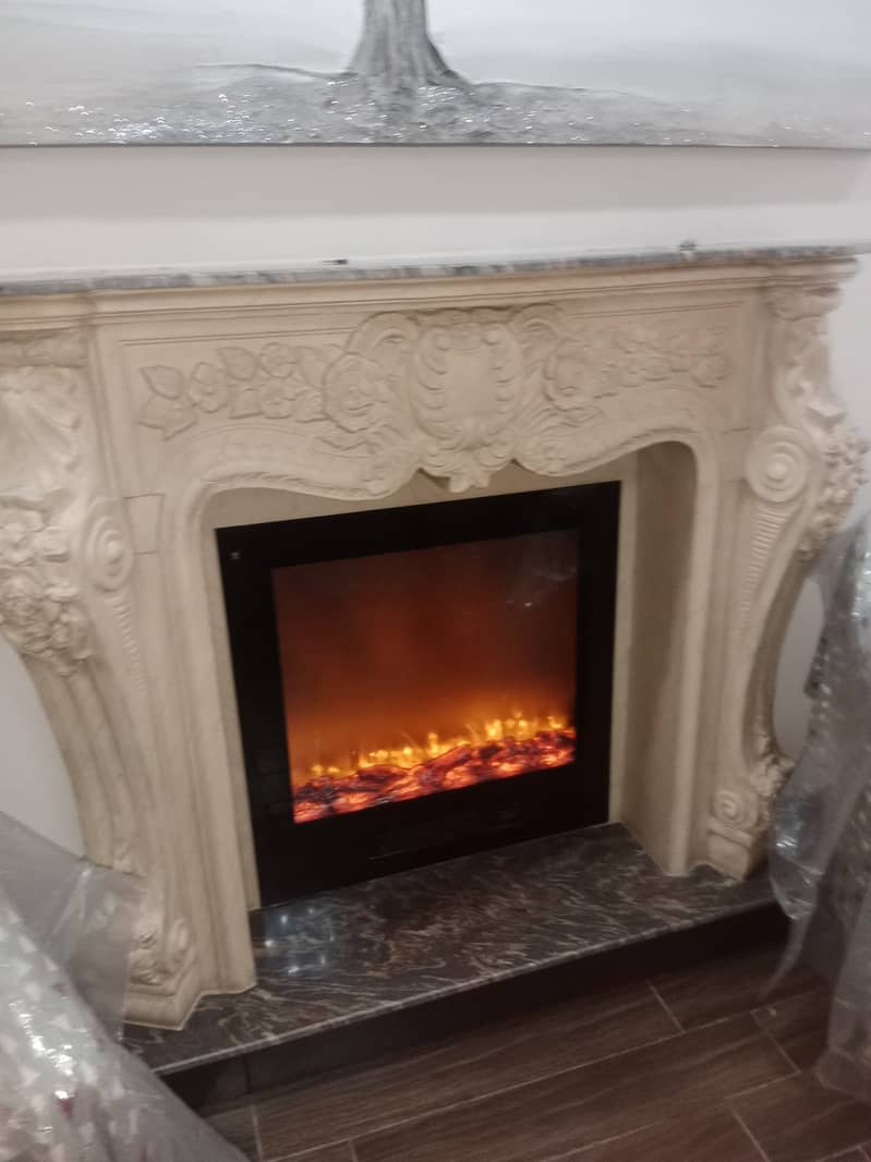 Electric fireplace - gas fire place -water vapor fire place- Fireplac 3