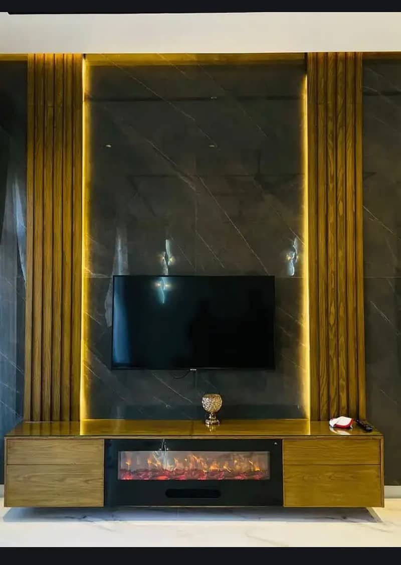 Electric fireplace - gas fire place -water vapor fire place- Fireplac 5