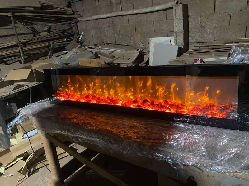 Electric fireplace - gas fire place -water vapor fire place- Fireplac 12