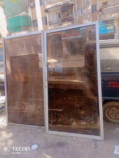 glass door
