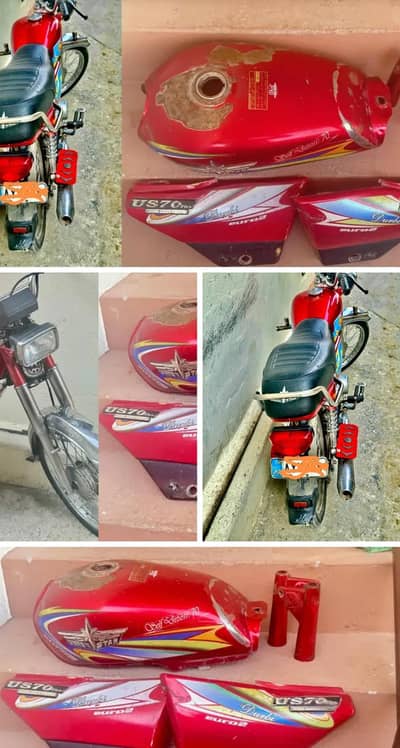 Union star bike 19 model Islamabad number duble saman RS 65 Abbottabad