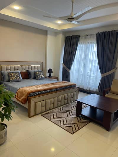 FURNISHED 2 BED Bed Apartment With All Luxury Equipment'S Available For Rent In Bahria Enclave Islamabad