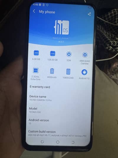 Tecno camon 15 pro