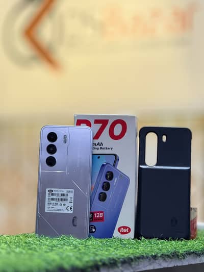 Itel P70 4gb Ram 128gb Storage With Box & Charger