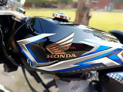 Honda CG 125 2024/2025 Black Febulous Condition  Gift For Honda Lover