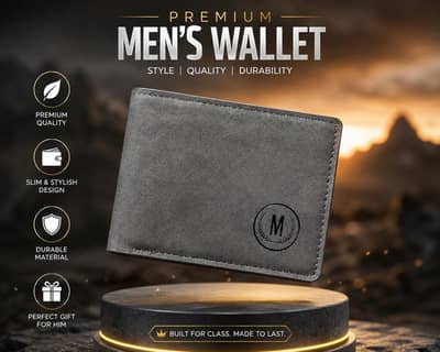  Premium Men’s Wallet | Beast Style – Class, Quality & Durability
