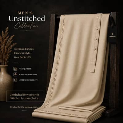 Premium Men's Unstitched Fabric Collection