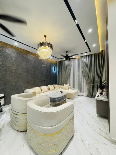 Real Picture 5 Marla Brand New Luxury Furnished House Rent Bahria Town Lahore