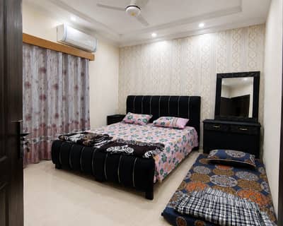 Furnished room available for rent in bahria orchard